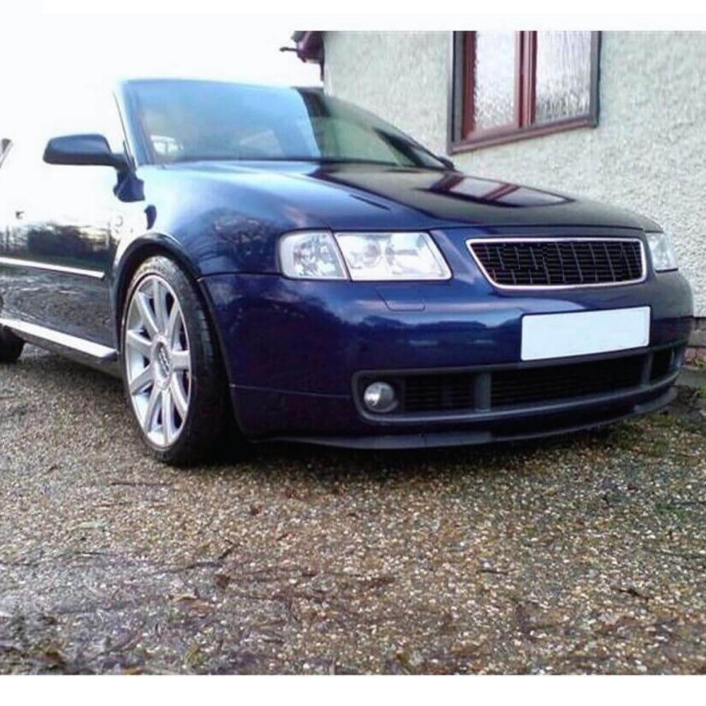 Przedni zderzak Spoiler Lip Body Kit do Audi A3 8L S3 Cupra czarny (3 sztuki)