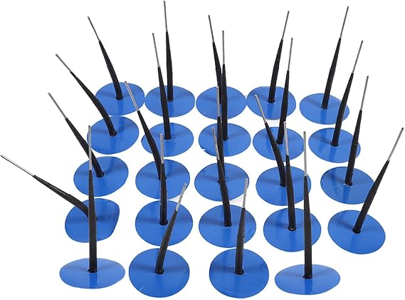 Tyre Plug Patch,24Pcs 4.5mm Mushroom Plug Patch Auto Tubeless Tyre Puncture Repair Wired for Car Motorcycle Truck Bus and Agricultural Tyres