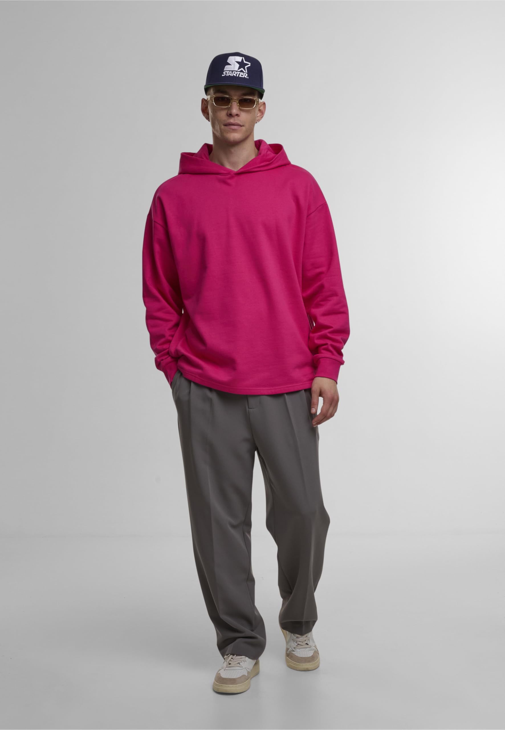 Urban Classics Organic Loose Hoody Männer Kapuzenpullover schwarz