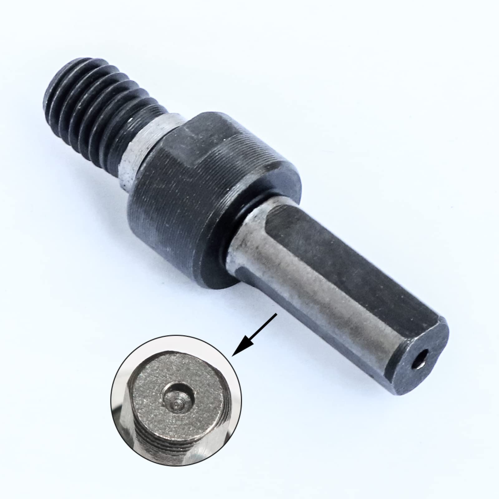 Adaptateur Perceuse M14 – Tige Métal Pour Fixation De Disques à Polir, Charge Supportée