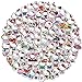 Pegatina de Hello Kitty para ordenador portátil, monopatín, taza de agua, para frigorífico, coche, motocicleta, PVC, 100 unidades