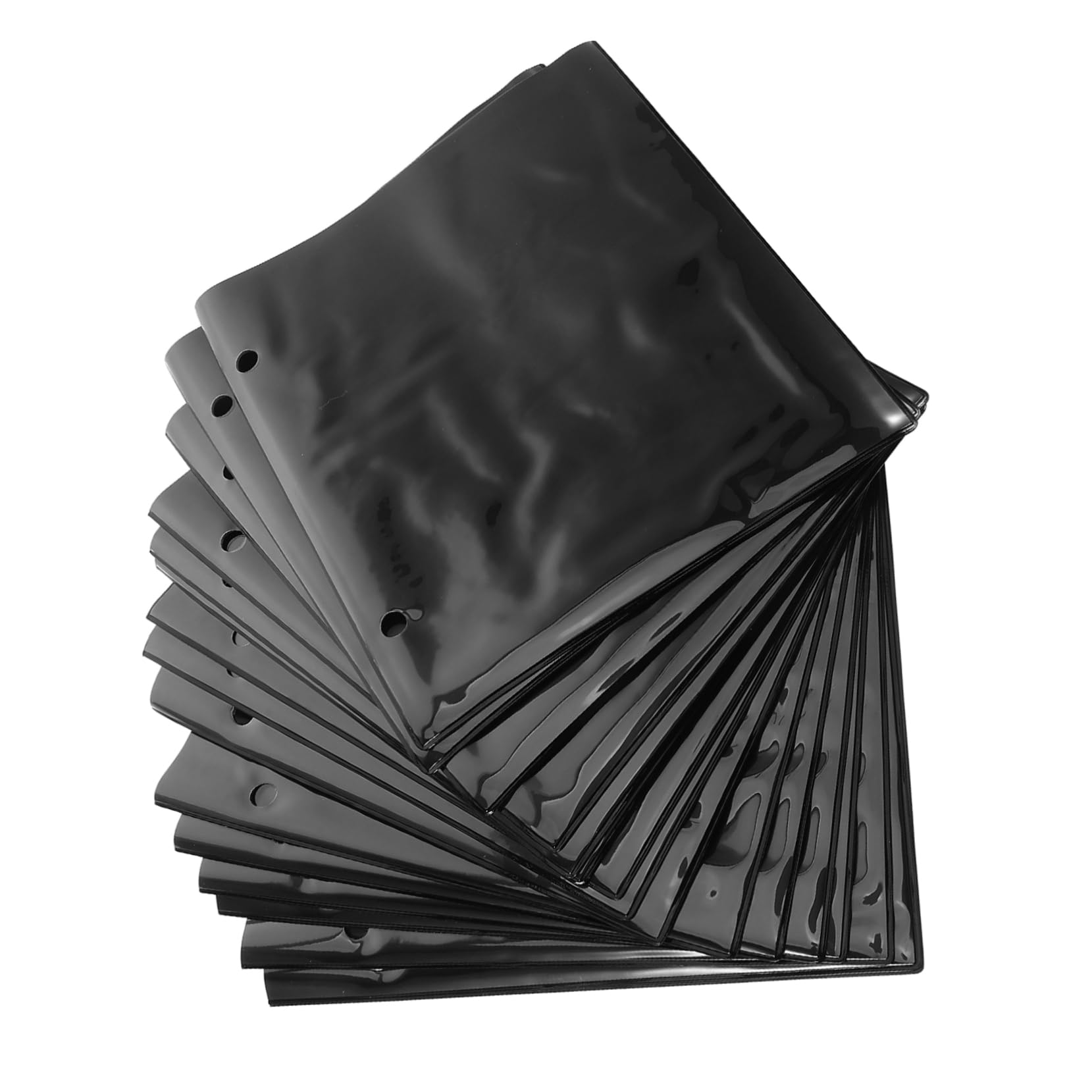 BESPORTBLE Waterproof Music Folder Pages 20pcs Flip Folder Binder Sleeves for Piano Choral Singer Sheets