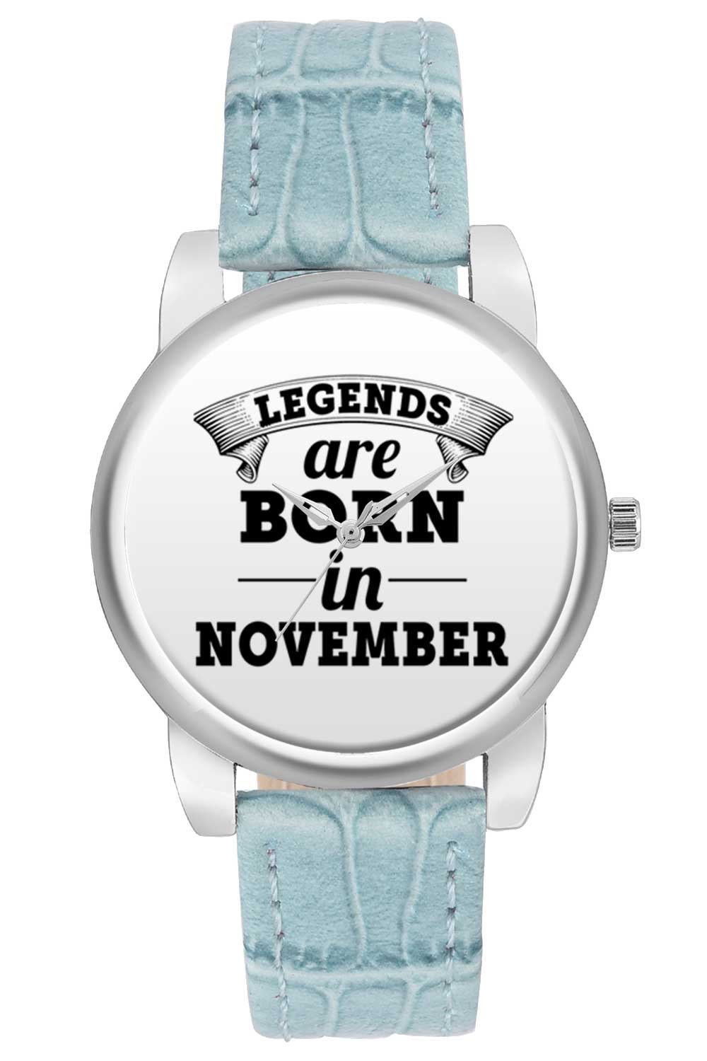 BIGOWL Legends are Born in November Branded Fashion Watches for Girls (B01N57JJX1) Amazon Price History, Amazon Price Tracker