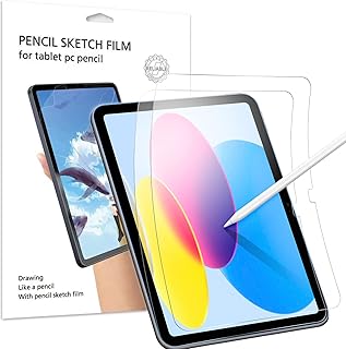 avakot 2 Pack Paperfeel Screen Protector for iPad 10th Generation Drawing | Matte Paperfeel Film for iPad 10.9 inch 2022/2020 | Anti-Glare/Anti-Scratch Film for iPad 10 Gen Draw like on Paper
