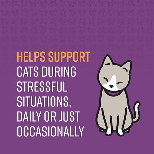 Miniatura 3 de Sentry Masticables calmantes para gatos, ayuda calmante ayuda a controlar el estrés y la ansiedad, con feromonas que pueden ayudar a frenar el