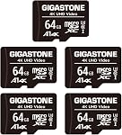GIGASTONE 8GB Micro SD Card 2-Pack, Full HD Video, Surveillance Security Cam Action Camera Drone, 85MB/s Micro SDHC Class 10
