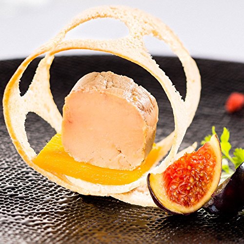 Spécialité Foie Gras Grolière : Foie Gras d'Oie mi-cuit 400g - labellisé et cuisiné au naturel selon la recette traditionnelle du Périgord sans colorants ni conservateurs