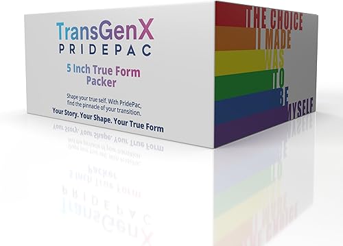 PridePac - Empaquetadora FTM de 5 pulgadas, realista, suave, cómoda, perfecta para mujeres transgénero