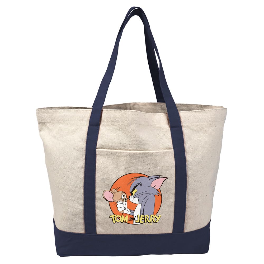 Amazon.com: Tom and Jerry Characters Canvas Tote Bag With