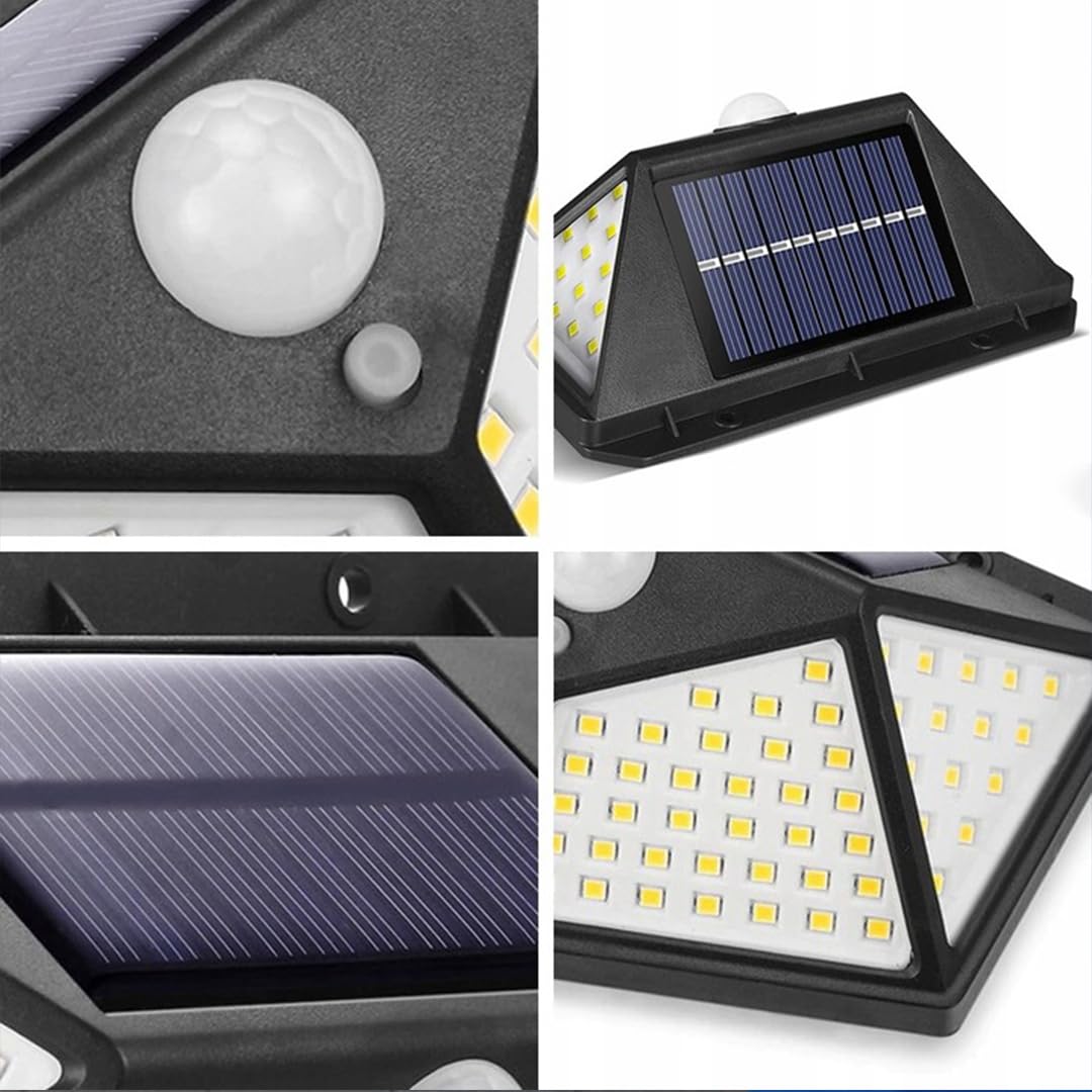 Lampa solarna ścienna LED BK-100