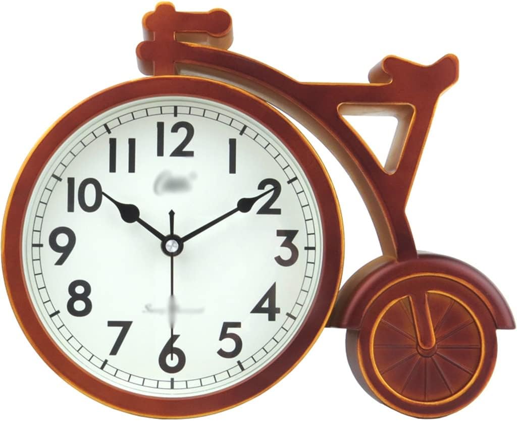 Clock Accessories Home Living Room Seat Clock Desktop Clock Table Table Watch Bedroom Silent Table Clock(E)
