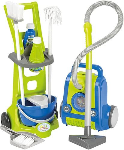 Kit de nettoyage avec chariot, aspirateur et accessoires 3 ans