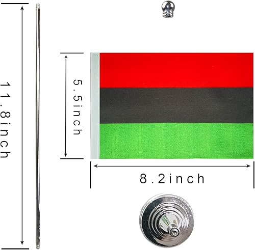Miniatura 47 de WXTWK Paquete de 2 banderas japonesas de escritorio, pequeñas banderas de mesa japonesas con base de soporte, decoración de celebración de eventos