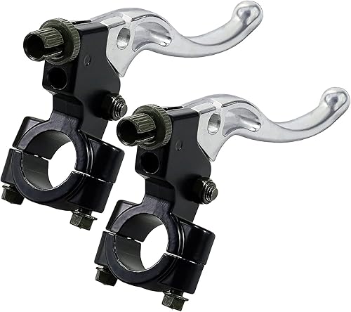 Kabing 2 pces Manija de freno izquierda palanca de embrague bicicleta para Coleman CT200U Trail 200 CC100X CT100U mini bicicleta 98cc 196cc 5.5hp