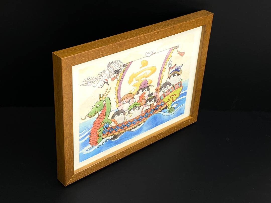 コウペンちゃん七福神 複製原画