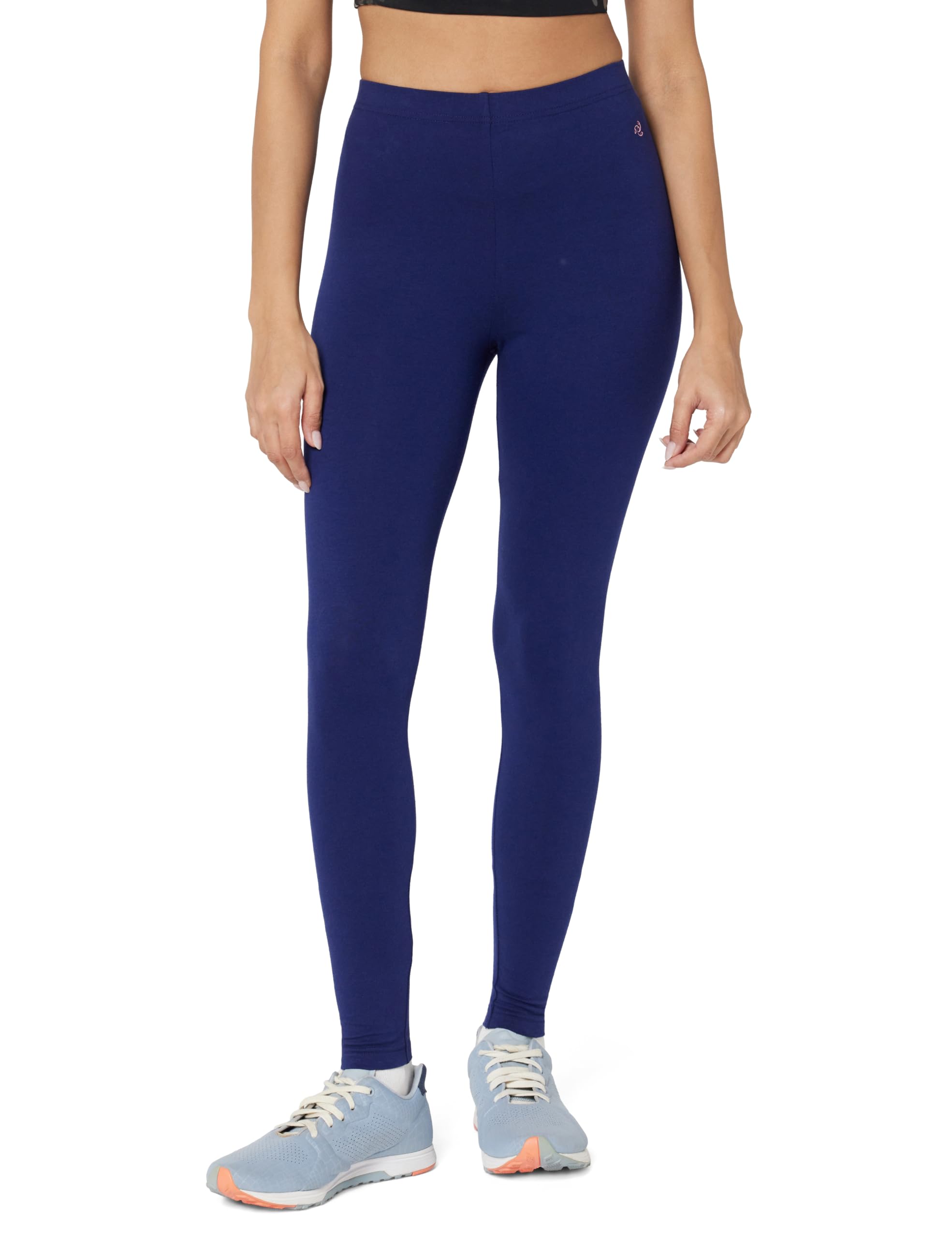jockey AW87 Women's Super Combed Cotton Elastane Stretch High Rise Leggings with Ultrasoft Waistband-picture-29