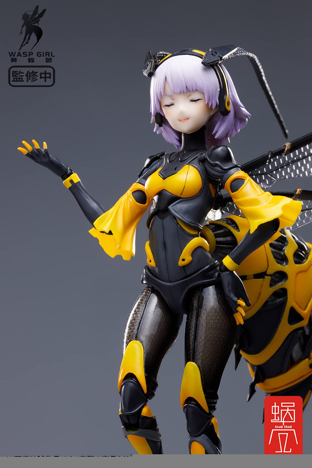 Amazon.com: SNAIL SHELL BEE-03W Wasp Girl 1/12 Scale Action Figure 
