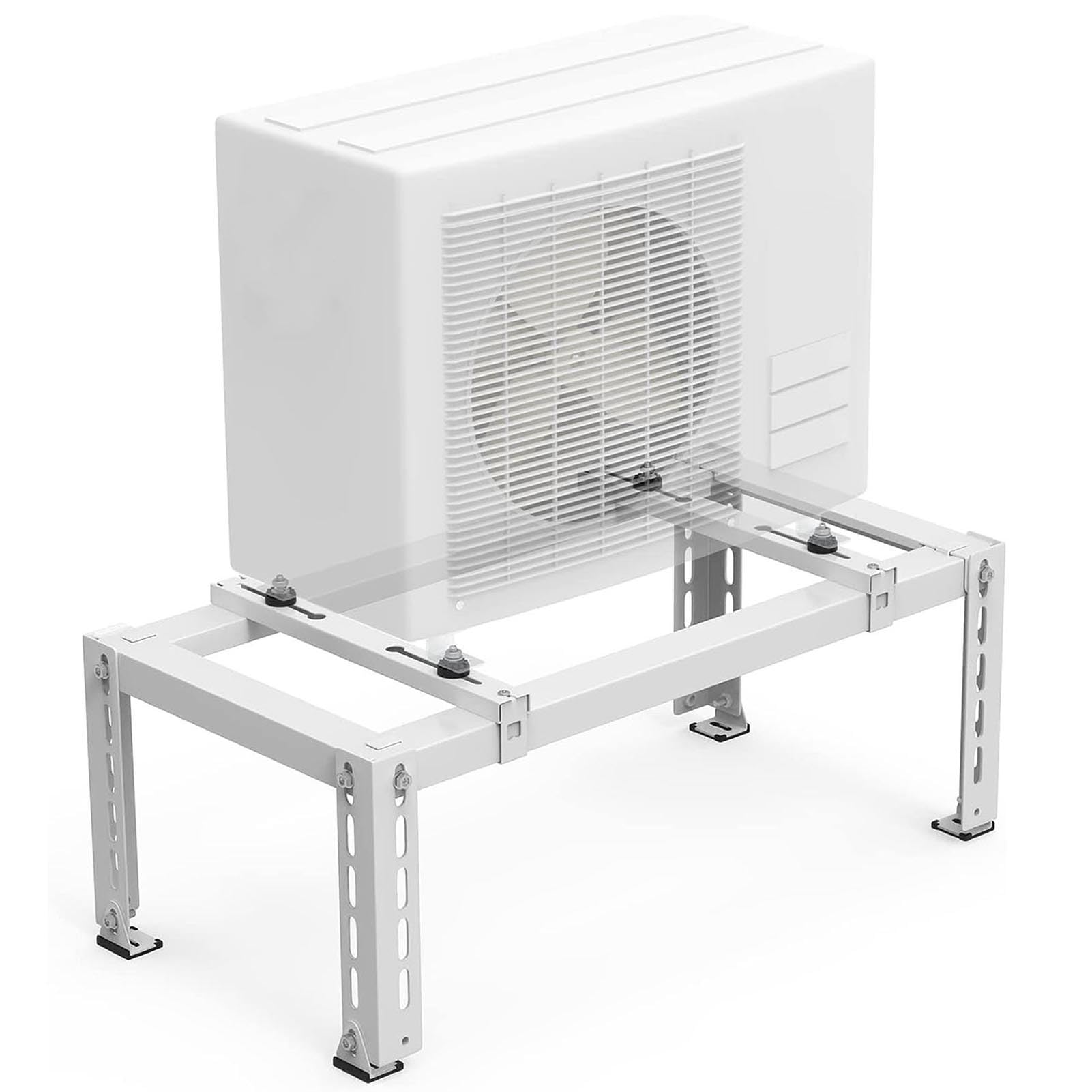 Robuste Halterung für Mini-Split-Klimaanlagen | Bodenhalterung für Klimageräte und Wärmepumpen | Standfuß für Klimageräte und Lüftungsanlagen