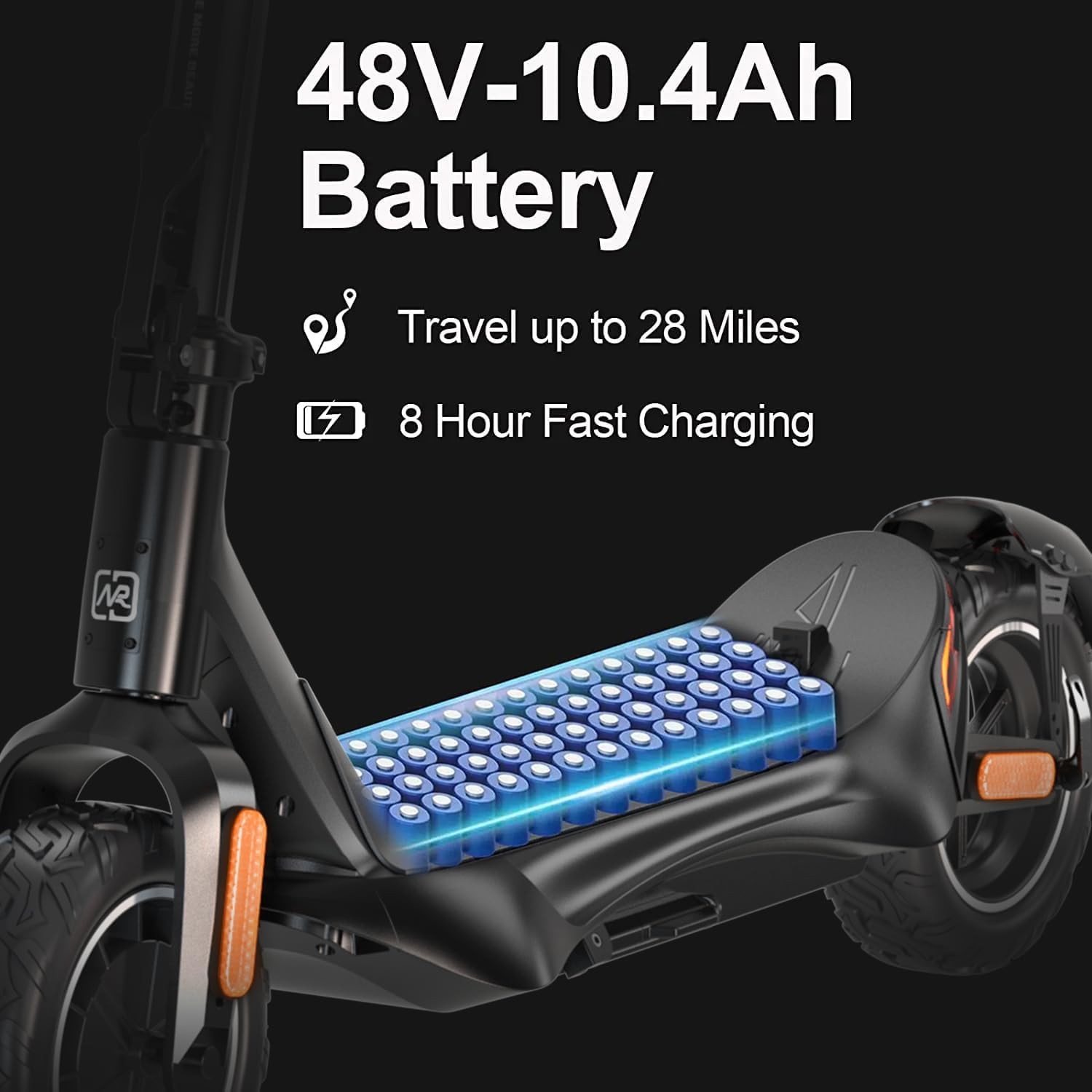 NANROBOT C1 Electric Scooter battery compartment
