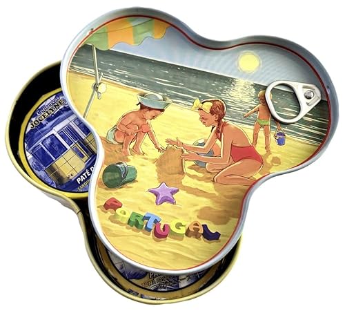 Conservas GRACIETE - Patépasta gourmet enlatada en una caja de regalo de metal - 2.99oz 85gr (paquete de 3 latas)