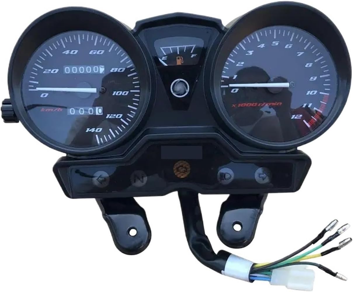 Speedometer Odometer Motorbike Motorcycle Tachometer Speedometer for YBR125 Speedometer Meter Gauge Moto Tacho Instrument Clock No Gear Monitor