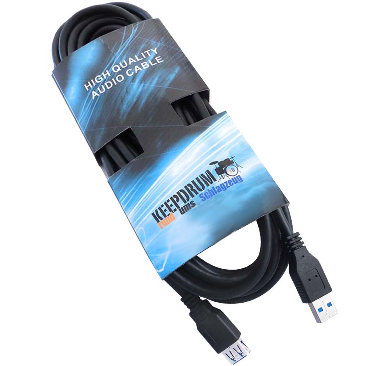 Presonus Faderport V2 DAW-Controller + Keedprum USB Verlängerungskabel