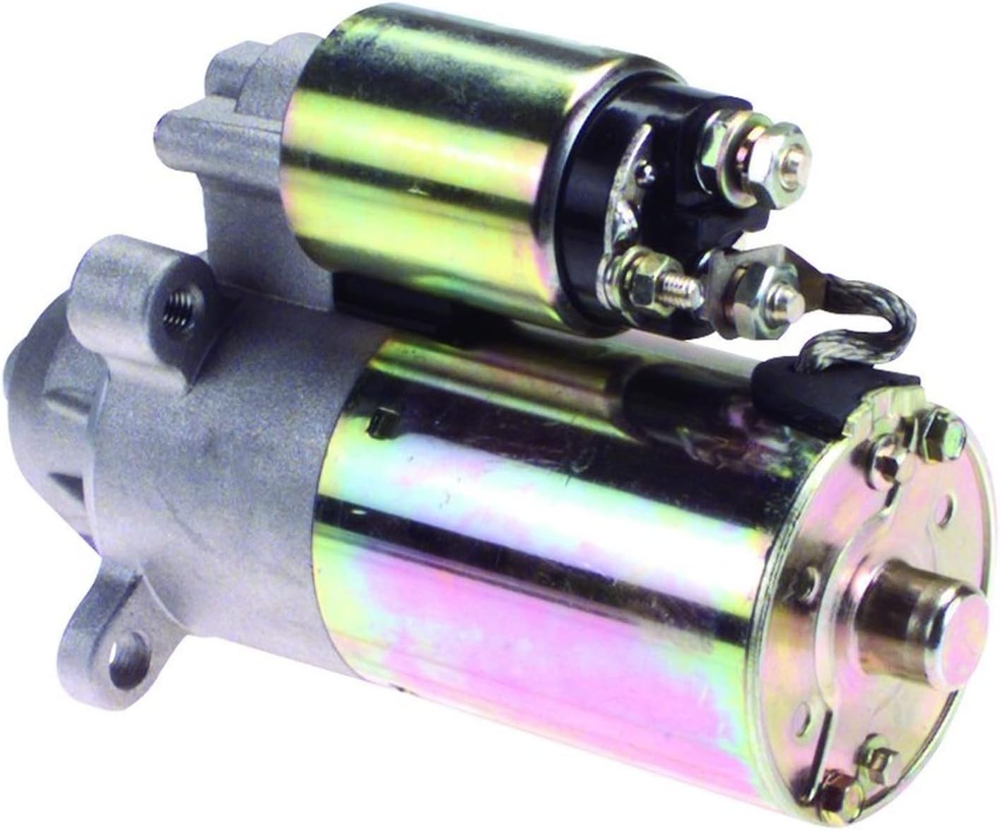 PREMIER GEAR PG-6645 Starter Compatible with Ford Escort L4 (98-02), F7PU-11000-LA, F7PZ-11002-LA, F7PU-LA, Grey