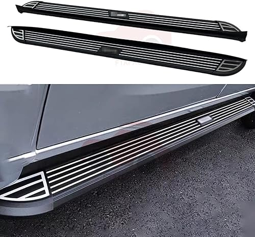 FTAPACCE 2 estribos de aluminio para estribos laterales, barras Nerf y pedales laterales para Nissan Pathfinder 2022 2023