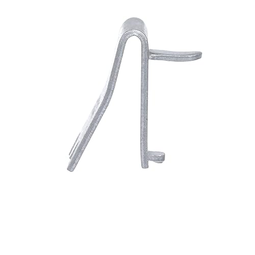 Miniatura 6 de Paquete de 32 clips universales de aluminio para estantes comerciales, estantes de exhibición, congeladores y refrigeradores, clip de repuesto para