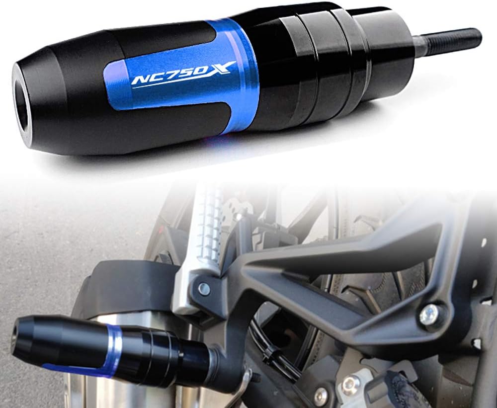 For Honda NC750X NC 750X NC750 X Motorcycle CNC Accessoires Falling protection Exhaust Slider Crash pad slider logo NC750X