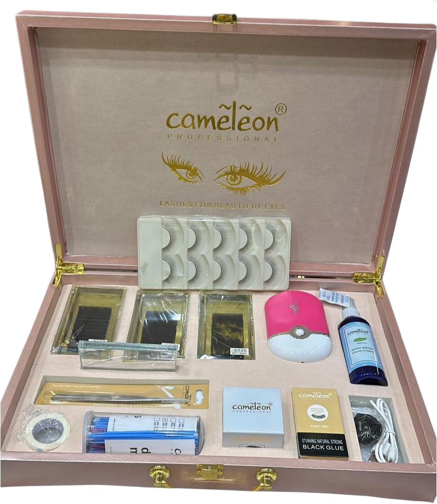Professional Eyelashes extensions kit with a complete range of eyelashes extensions products-image-42