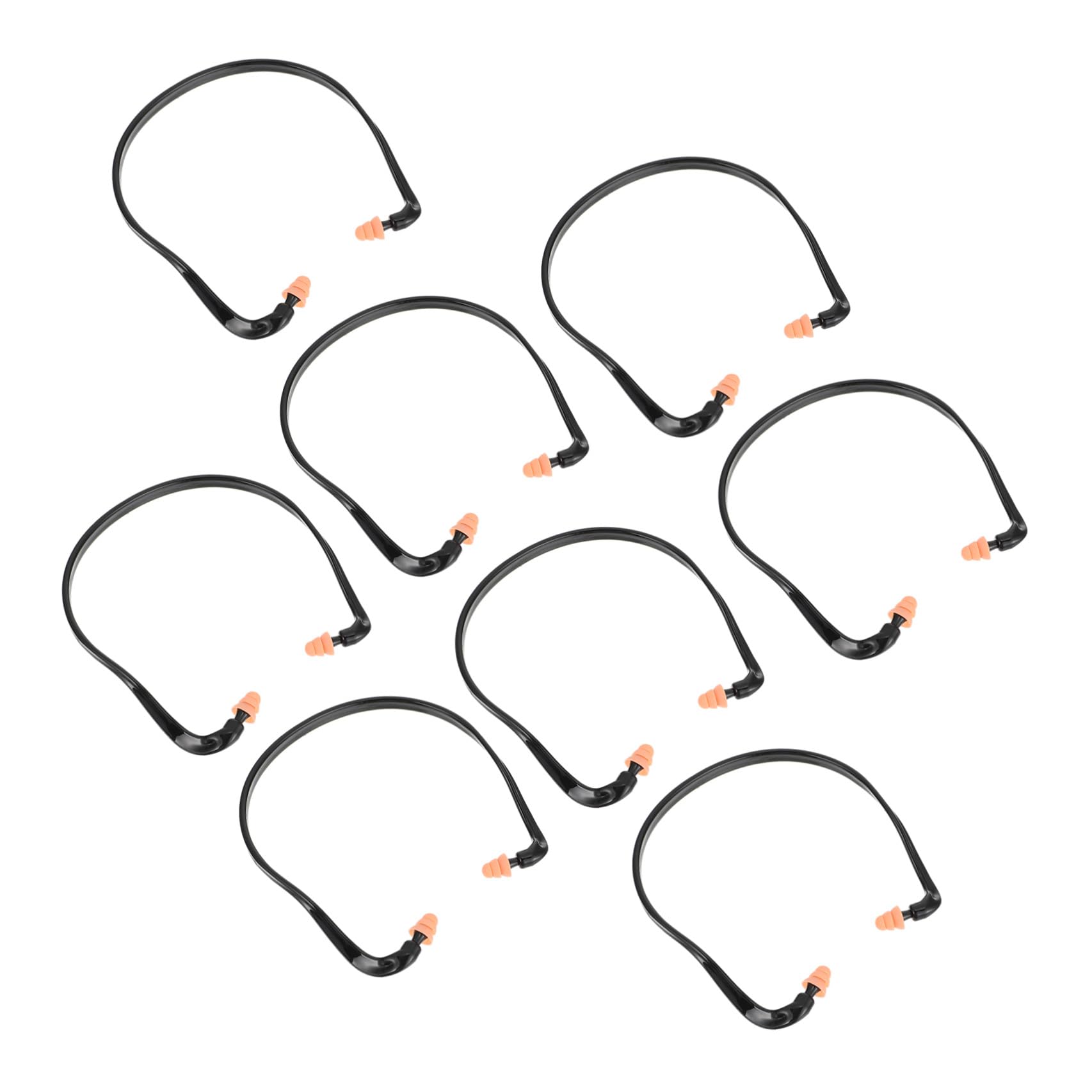 COLLBATH Piezas Para Los Tiro Oído Auriculares Protección Auditiva Para El Trabajo Tapón Para Los Más Tranquilo Enchufe De Oído Black Gel De Sílice