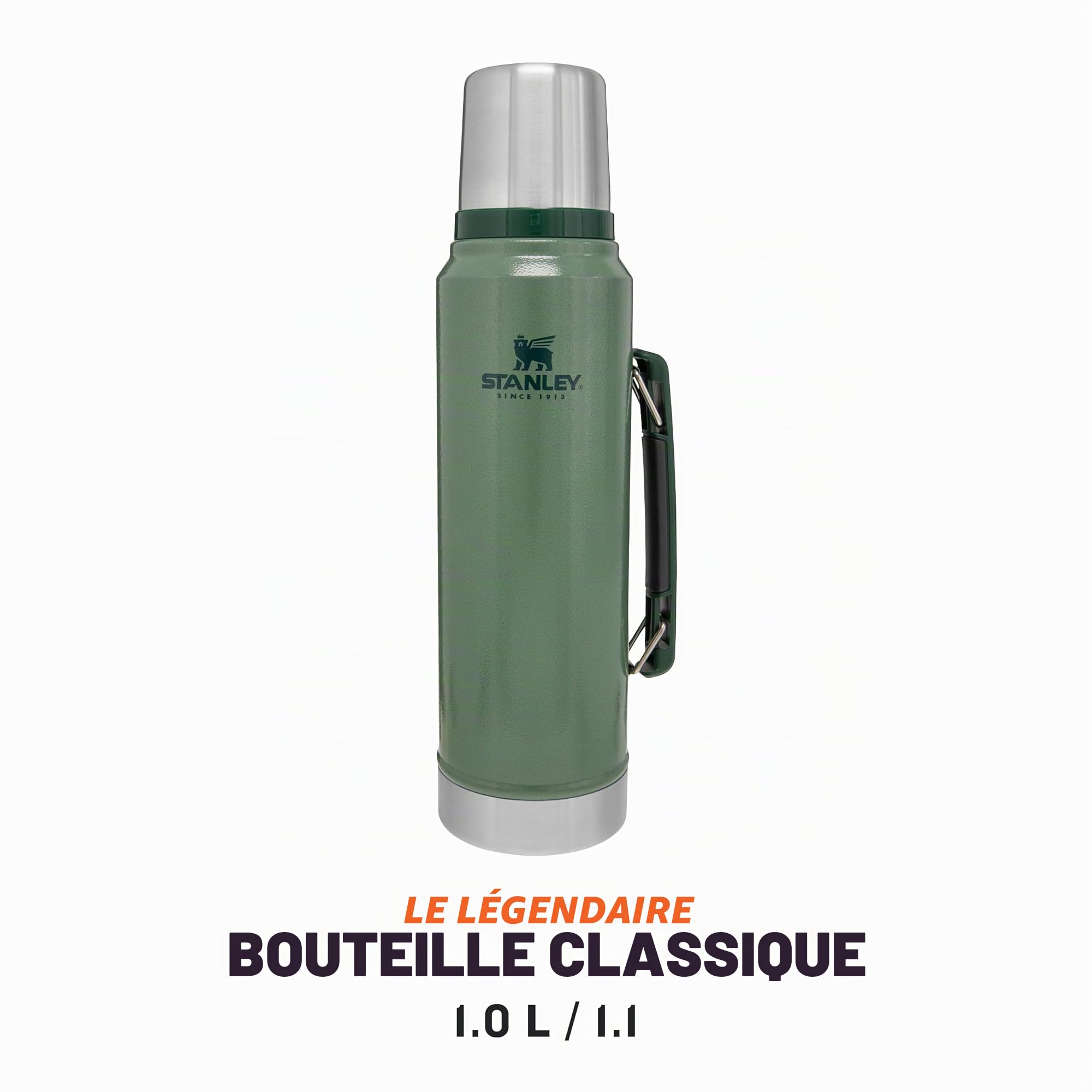 Stanley 1913 Classic Legendary Thermos 1L - Hammertone Green