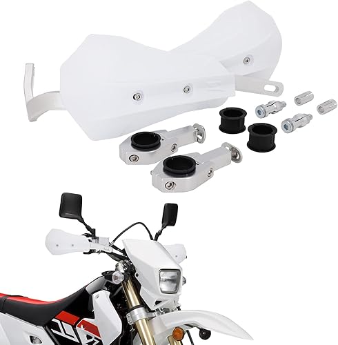 JFG RACING Protectores de mano de motocicleta de 7/8 pulgadas y 1 1/8 pulgadas, universales de aluminio para Dirt Pit Bike MX Motocross Supermoto