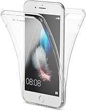 Case for iPhone 7/8 - Full Case [360] [Silicone] for Mobile Phone - (Transparent Front + Back)