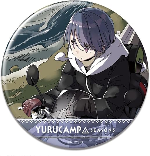 Amazon | ゆるキャン△ SEASON3 缶バッジ 各務原なでしこ A KBAN-Y004