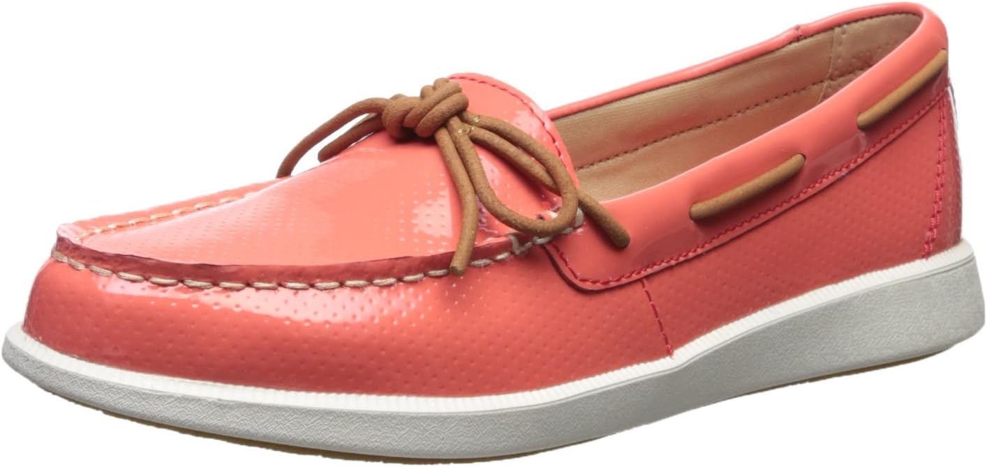 Oasis Canal Patent Perf Boat Shoe 