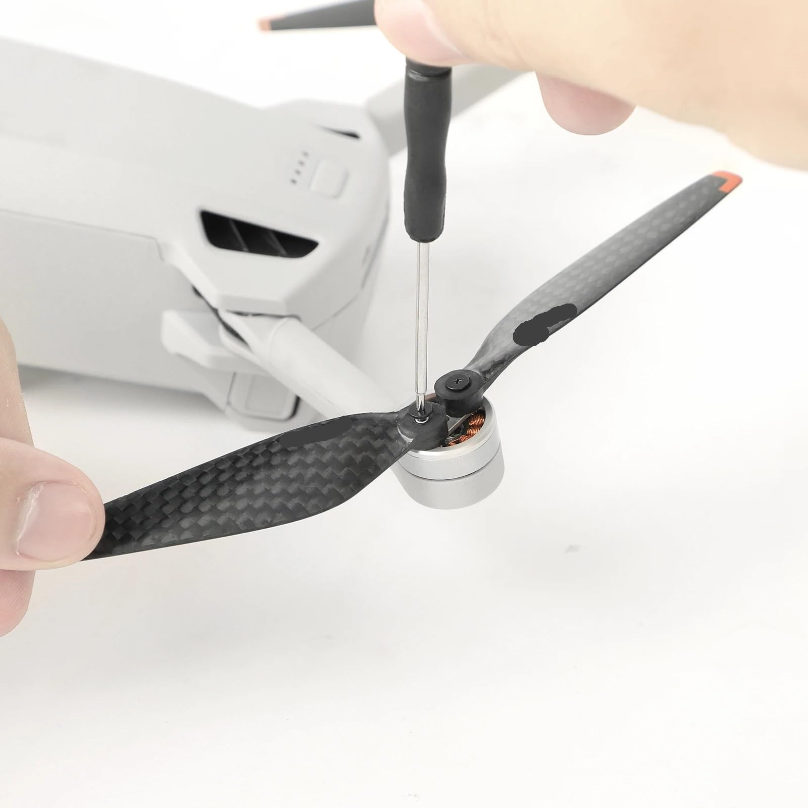 Compatible Para DJI Mini3 Mini4 Pro juego hélices fibra carbono