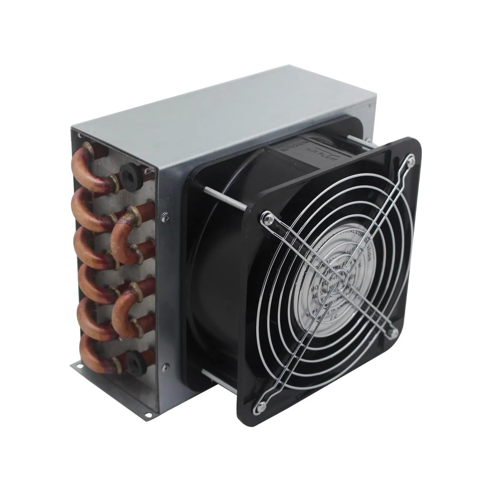 Zxzzas 1 Heat Exchanger, Tube Heat Exchanger For Physical Cooling Condenser Coil Refrigerator Aluminum Fin Heat Exchanger Small With Shell Copper(3X6x155-50Mm)