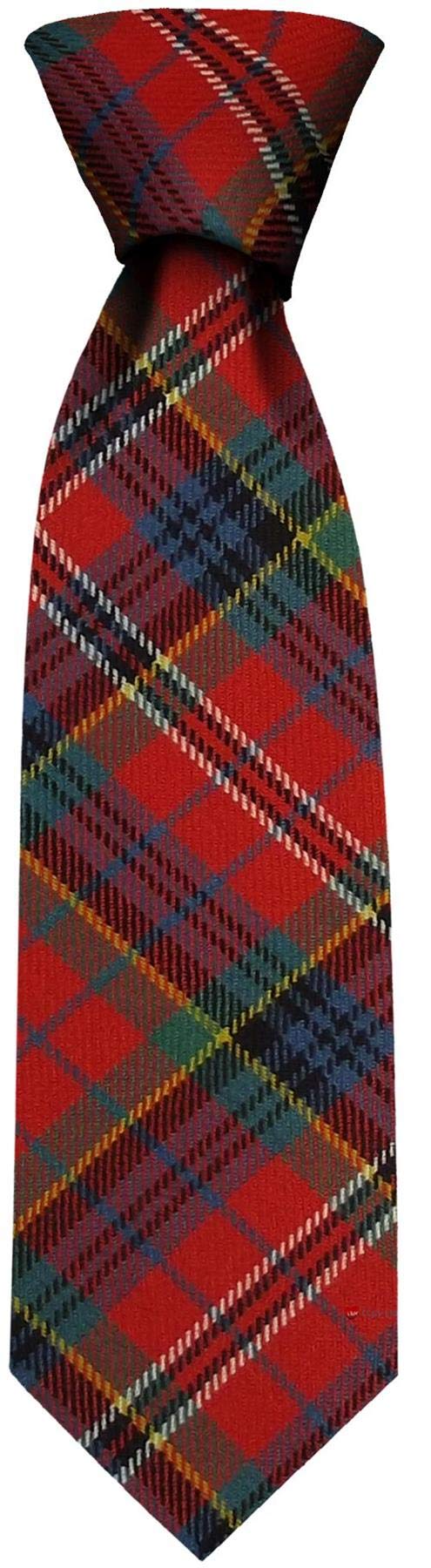 I LUV LTD Gents Neck Tie MacPherson Ancient Tartan Lightweight Scottish Clan Tie