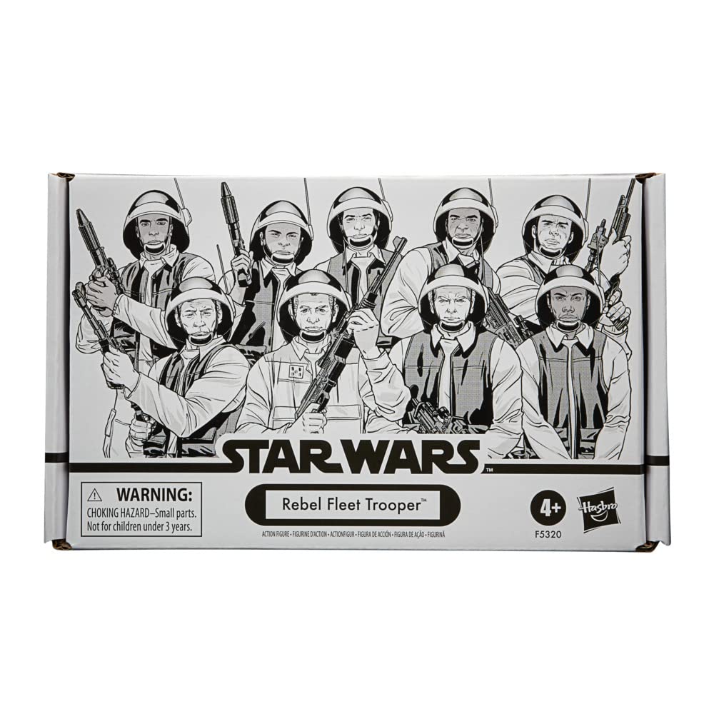 Hasbro -(F5320FF1) SET DE FIGURAS STAR WARS REBEL FLEET TROOPER