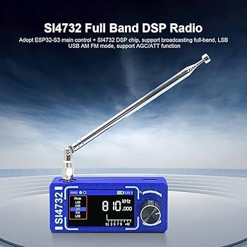 ＵＶ_K5　VHF UHF HFフルバンド受信機（ＳＩ４７３２Ａを組み込み済） UV_K5 VHF UHF HFフルバンド受信機（SI4732Aを組み込み