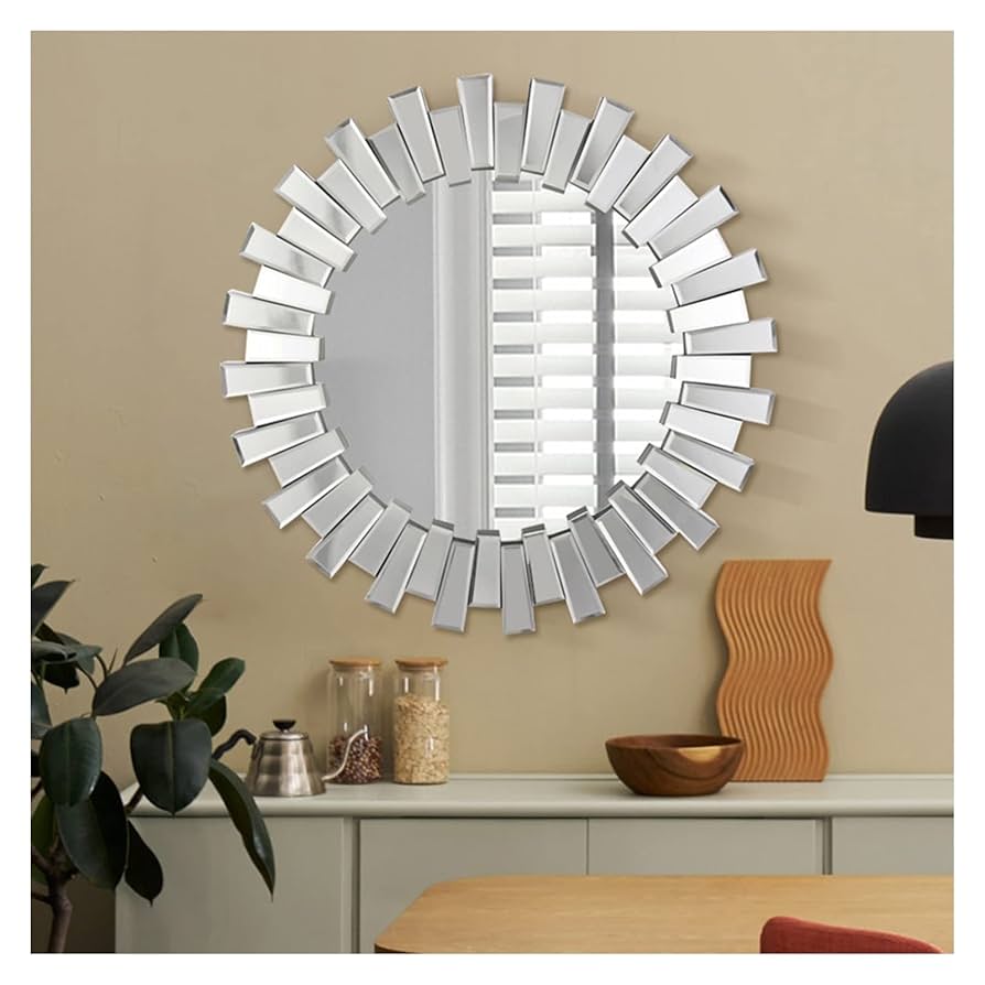 Amazon｜鏡 ヴィンテージ壁掛けミラー、バロックスタイルの