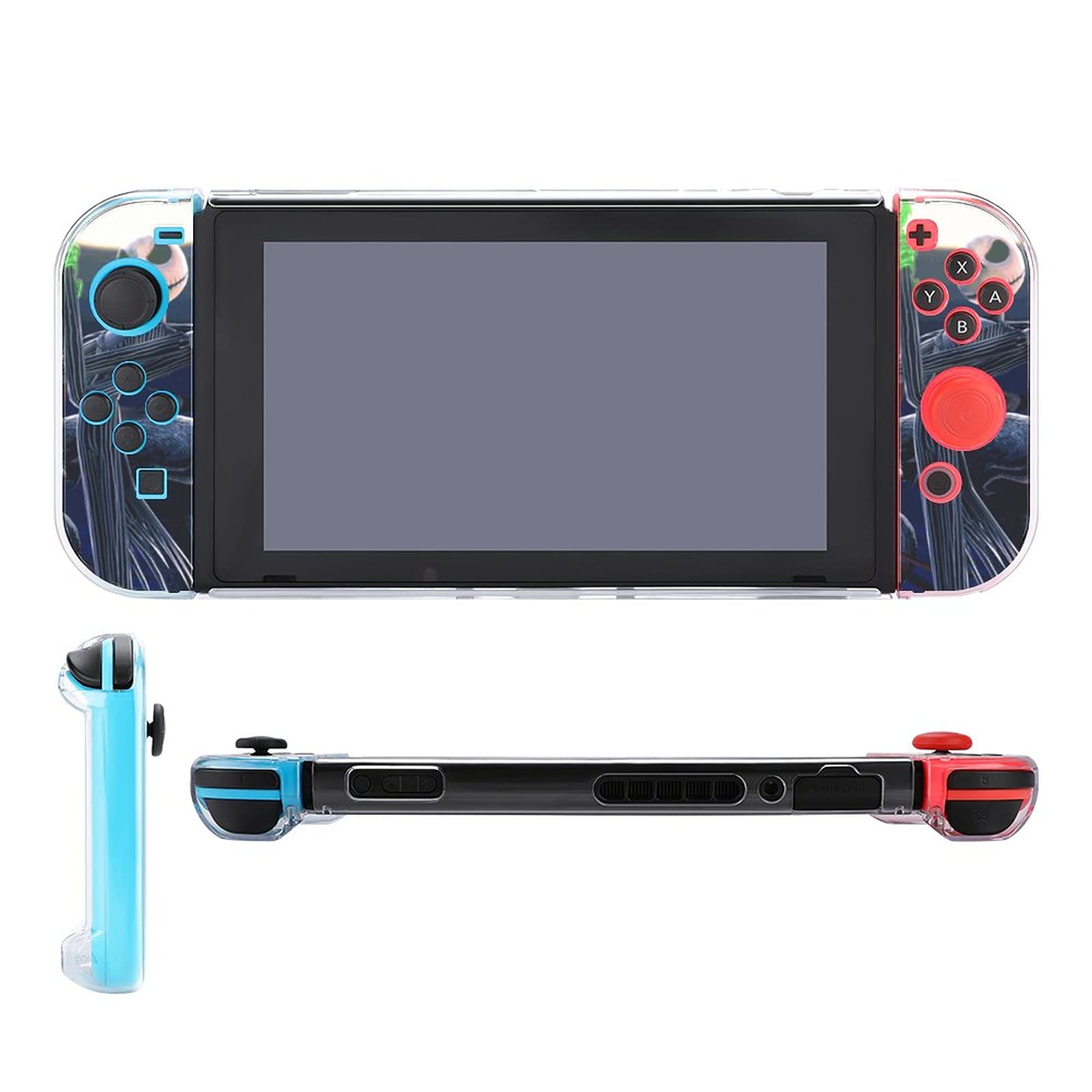 ZHENGJC Nightmare Before Christmas Protective Case for Switch