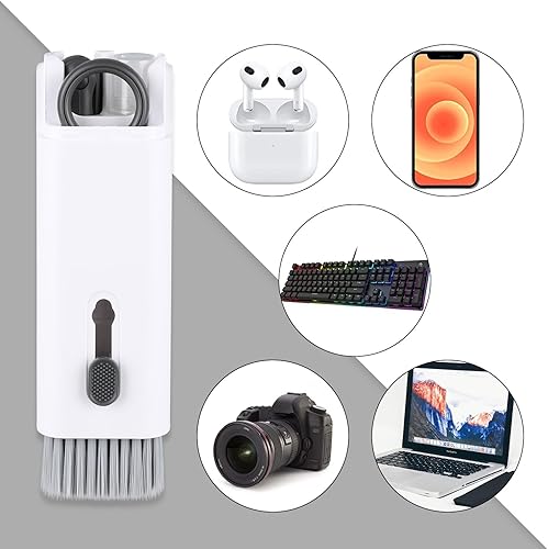 Miniatura 3 de Kit de limpieza electrónica 7 en 1, limpiador de teclado, kit de limpieza de laptop para monitor, teléfono celular, auriculares, auriculares, Lego,