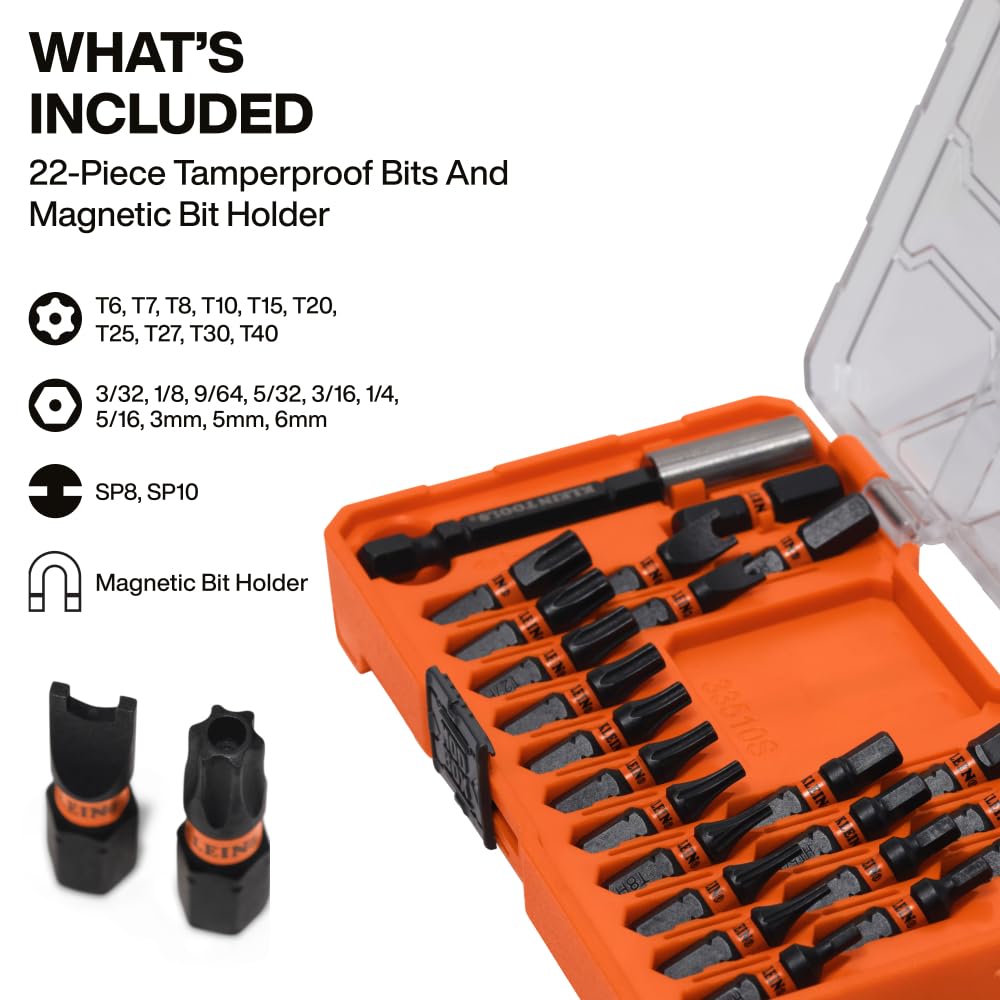 Klein Tools 23-Piece Security Bit Set -2 Klein Tools 23-Piece Security Bit Set -2