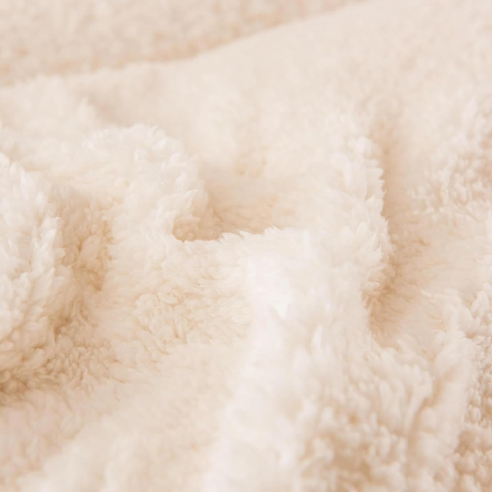 Coperta invernale in pile Sherpa, super morbida, double-face, in velluto, spessa, soffice, anallergica