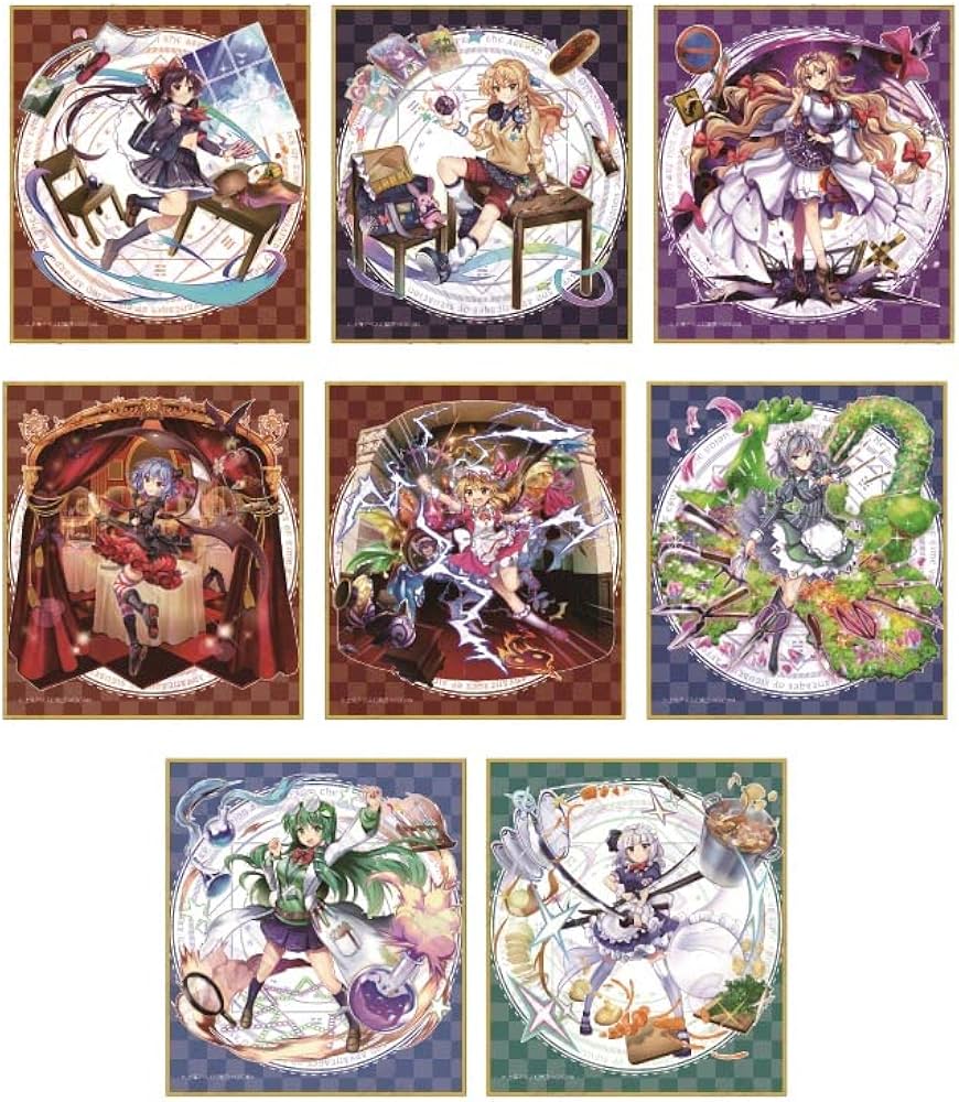 Amazon.co.jp: 東方LostWord トレーディングミニ色紙vol.EX BOX