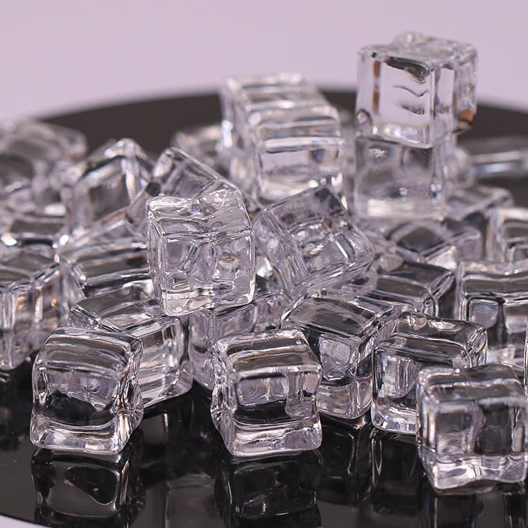 A Pack of White1 Dollhouse Ice Cube 1/12 Miniature Ice Cubes Dollhouse Decoration Accessories Dollhouse Accessories