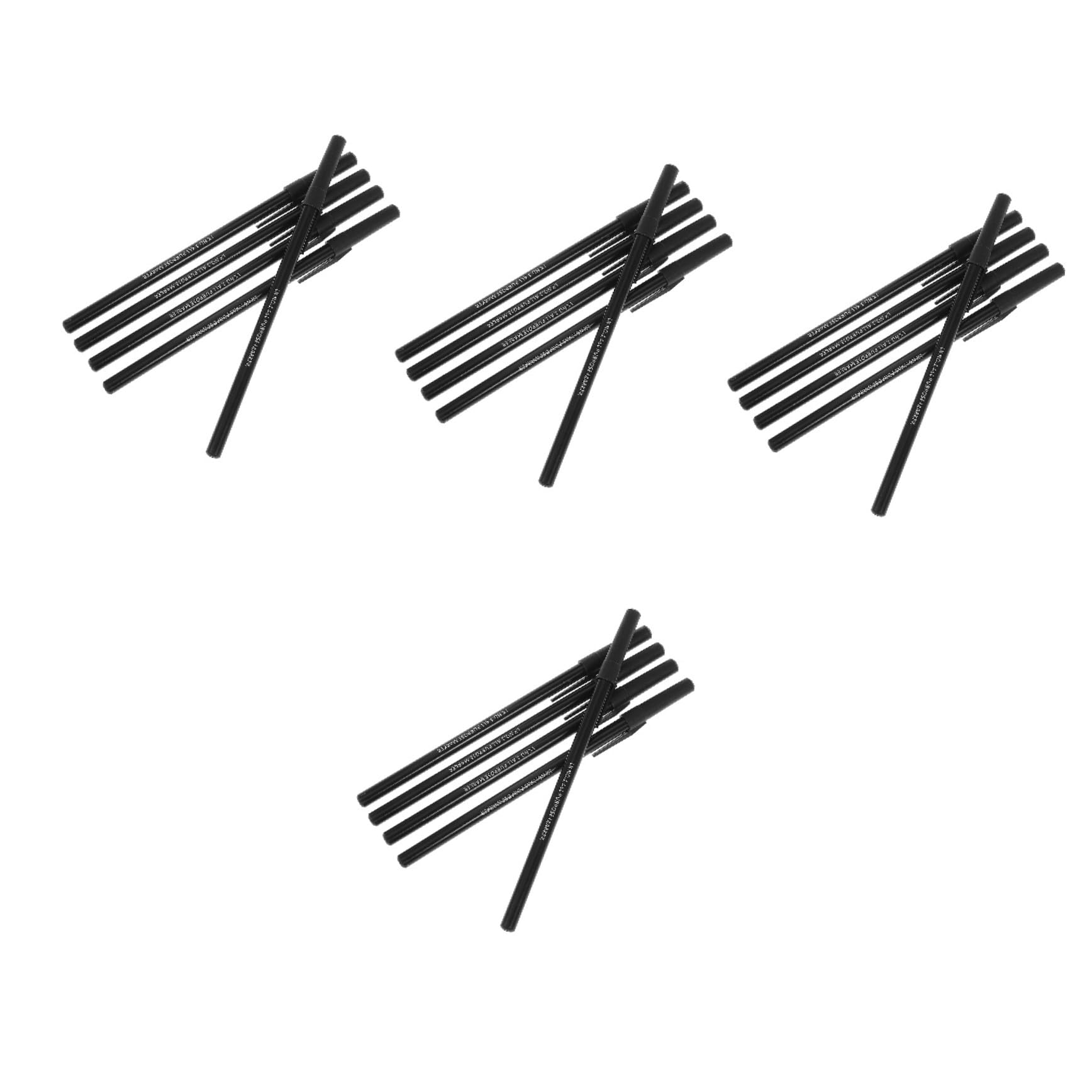 Operitacx 20pièces Feutres De Marquage Multi-usages Pour Laverie Stylos Écrivant Sur Vêtements Chaussures Et Étiquettes Résistants à Eau
